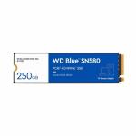 SSD Western Digital Blue SN580, 250GB, PCI Express 4.0 x4, M.2 2280