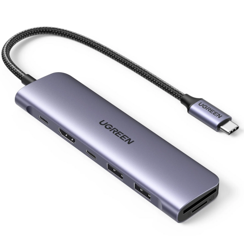 Docking Station Ugreen CM195, Gray