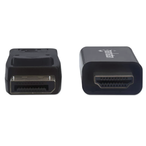 Cablu Manhattan 153195, DisplayPort male - HDMI male, 1 m, Black