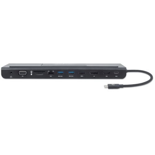 Docking Station Manhattan 11-in-1 153478, Black