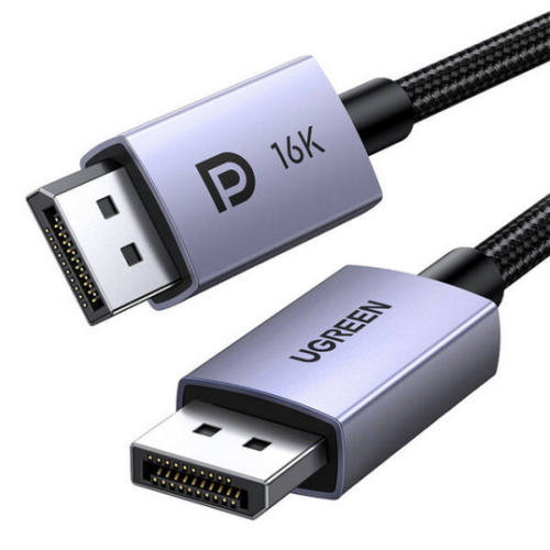 Cablu Ugreen DP118, DisplayPort male - DisplayPort male, 2 m, Black