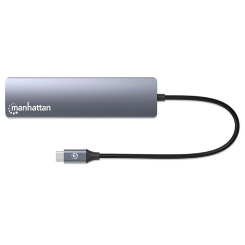 Docking Station Manhattan 6-in-1 153959, Gray