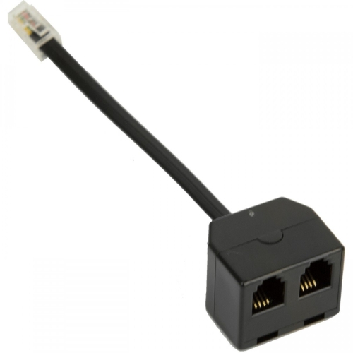 Cablu Jabra 1600-289, RJ11 - 2 x RJ11, Black