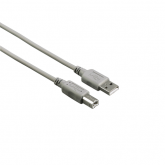 Cablu Hama 00029100, USB - USB-B, 3m, Gray