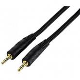 Cablu audio Hama 00042714, 3.5mm male - 3.5mm male, 1.5m, Black