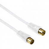 Cablu coaxial Hama 00043011, 3m, White