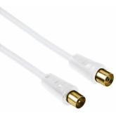 Cablu coaxial Hama 00043018, 10m, White