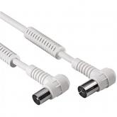 Cablu coaxial Hama 00043559, 3m, White