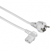 Cablu alimentare Hama 00044244, Euro plug - 3pini, 5m, White