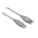 Cablu Hama 00045022, USB 2.0 - USB-B, 3m, Gray