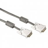 Cablu Hama 00045076, DVI - DVI, 1.8m, Gray