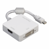 Adaptor Hama 00053245, Mini Displayport - DVI, White