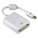 Adaptor Hama 00053248, Mini DisplayPort - DVI, White