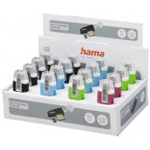 Card Reader Hama 00054133, USB 2.0 Tip A, Blue-Black-Pink-Green