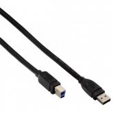 Cablu Hama 00054501, USB - USB-B, 1.8m, Black