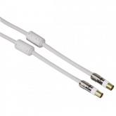 Cablu coaxial Hama 00083190, 1.5m, White