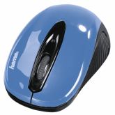 Mouse Optic Hama AM-7300, USB Wireless, Sky Blue