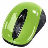 Mouse Optic Hama AM-7300, USB Wireless, Apple green