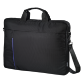 Geanta Hama Cape Town pentru laptop de 15.6inch, Black-Blue