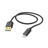 Cablu de date Hama 00102094, USB - Lightning, 1.5m, Black