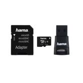 Memory Card microSDXC Hama 00114954 64GB, Class 10, UHS-I + Adaptor SD + USB card reader