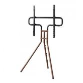 Stand TV Hama Easel Design 00118092, 37-75inch, Black-Brown