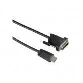Cablu Hama 00122130, HDMI - DVI-D, 1.5m, Black
