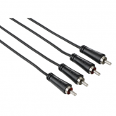 Cablu audio Hama 00122272, 2x RCA - 2x RCA, 1.5m, Black