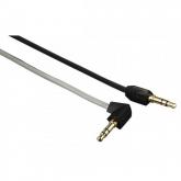 Cablu audio Hama 00122332, 3.5mm jack - 3.5mm jack, 0.75m, Black