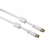 Cablu coaxial Hama 00122412, 1.5m, White