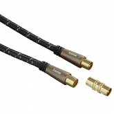 Cablu coaxial Hama 00122425, 1.5m, Gray