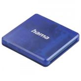 Card Reader Hama Multi-Card, USB 2.0 Tip A, Blue