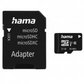 Memory Card microSDHC Hama 00124139 32GB, Class 10, UHS-I U1, V10 + Adaptor SD