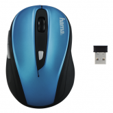 Mouse Optic Hama AM-8200, USB Wireless, Blue
