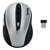 Mouse Optic Hama AM-8200, USB Wireless, Silver