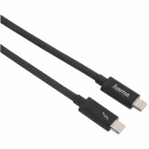 Cablu de date Hama 00135708, USB-C - USB-C, 0.5m, Black