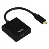 Adaptor Hama 00135725, DisplayPort - USB-C, Black