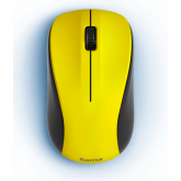 Mouse Optic Hama MW-300 V2, USB Wireless, Black-Yellow
