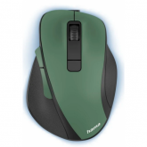 Mouse Optic Hama MW-500 Recharge, USB Wireless, Green-Black