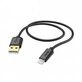 cablu de date Hama 00173635, USB Tip A - Lightning, 1.5m, Black