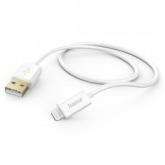 Cablu de date Hama 00173640, USB Tip A - Lightning, 1.5m, White