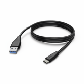 Cablu de date Hama 00178398, USB - USB-C, 2m, Black