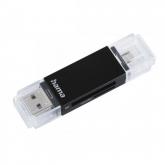 Card Reader Hama Basic, USB 2.0 Tip A, Black