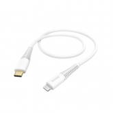 Cablu de date Hama 00183309, USB-C - Lightning, 1.5m, White
