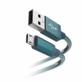 Cablu de date Hama 00183336, USB - microUSB, 1.5m, Blue