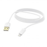 Cablu de date Hama 00187207, USB - Lightning, 3m, White