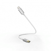 Cablu de date Hama 00187209, USB Tip C - Lightning, 0.2m, White