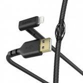 Cablu de date Hama 00187212, USB - Lightning, 1.5m, Black