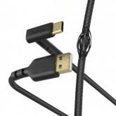 Cablu de date Hama 00187213, USB - USB-C, 1.5m, Black