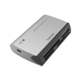 Card Reader Hama All în One, USB 2.0 Tip A, Silver